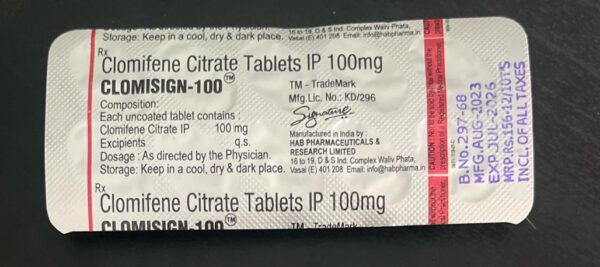 Clomid 100mg [Pharma]