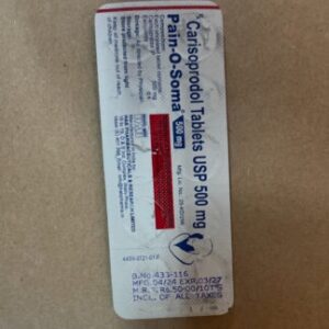 Carisoprodol 500mg [Pharma]