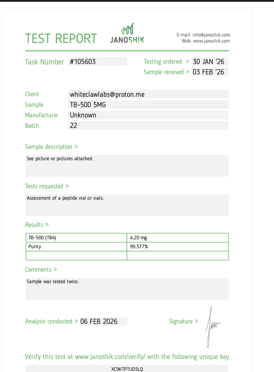 TB-500 5mg - Image 2
